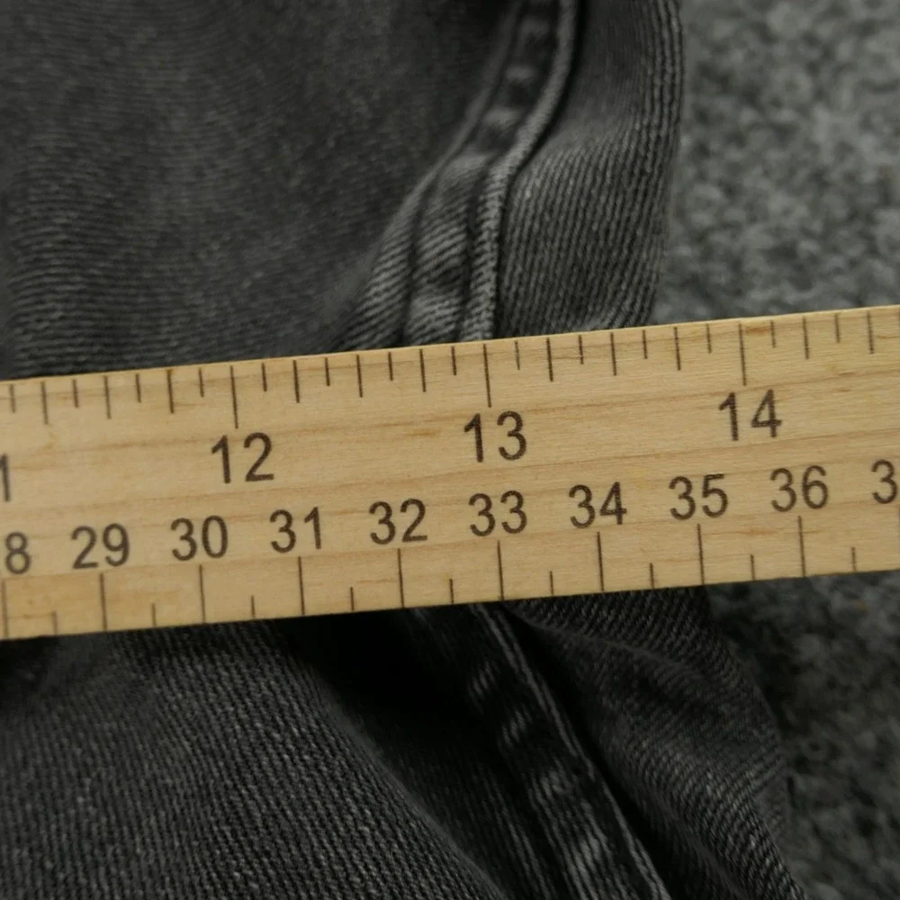 Levis 559 Jeans Mens 42x30 Relaxed Straight Stretch Grey Denim Pants Workwear